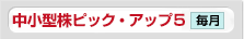 中小型株ピック・アップ5